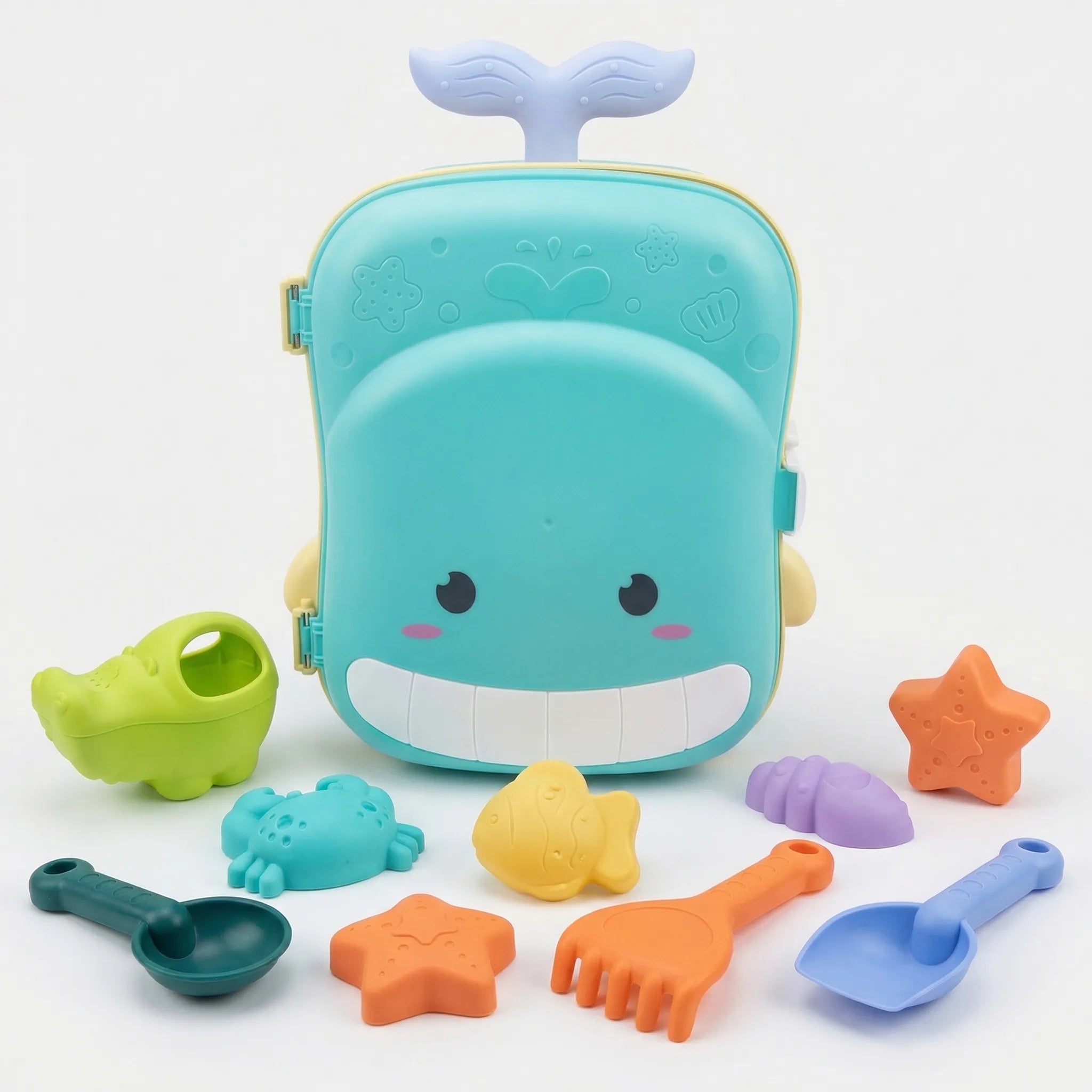Kinder Sand- und Wasserspielzeug Set für Strand und Badewanne