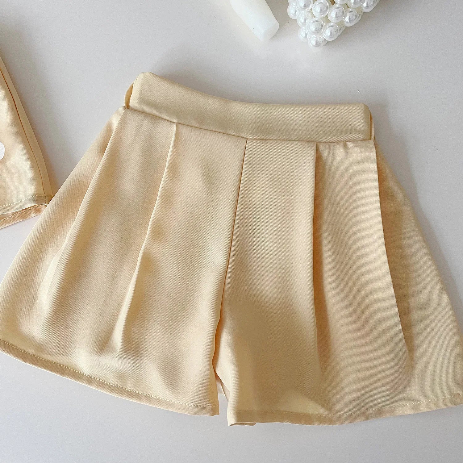 Mädchen Sommer Set mit Blumenmuster und Shorts