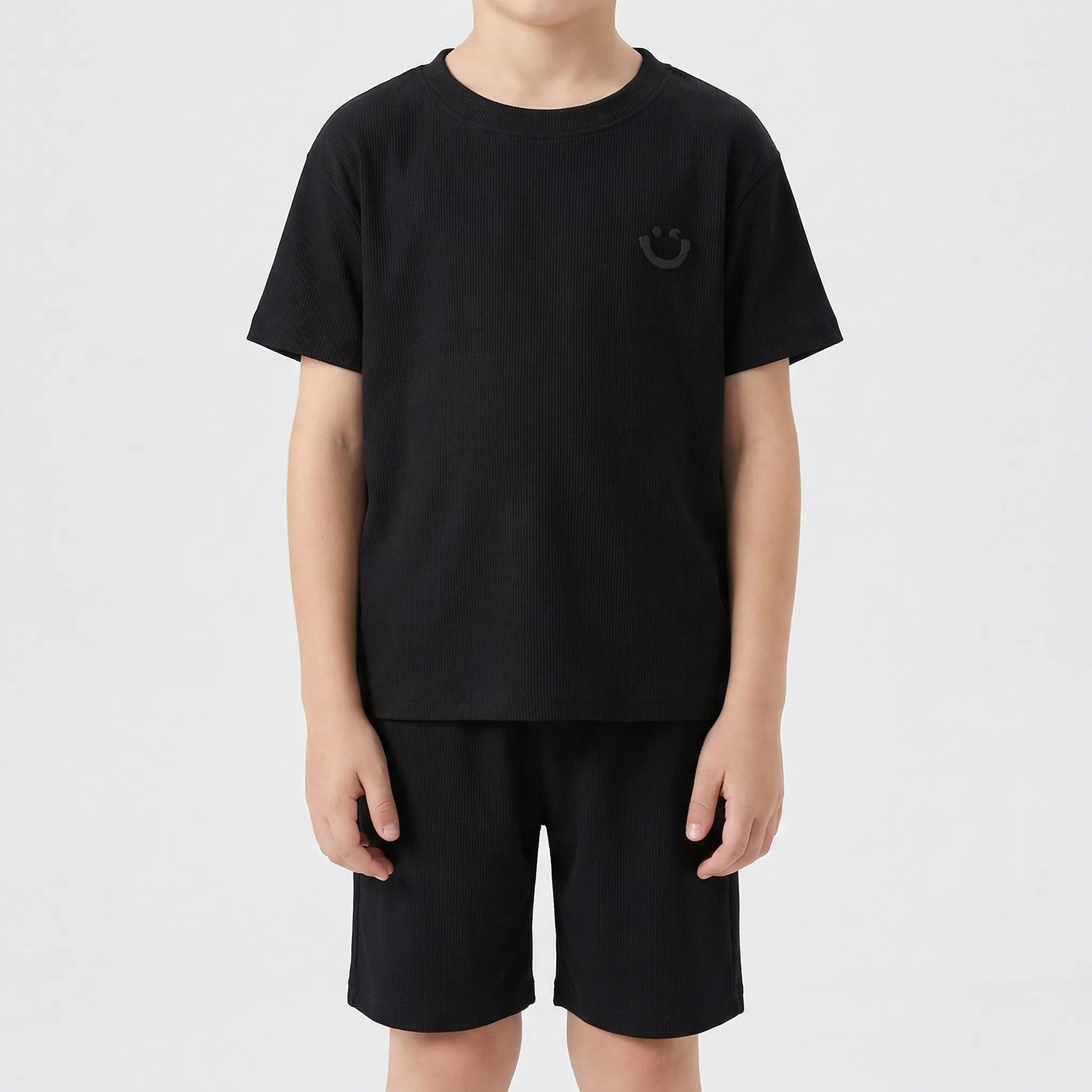 Kinder Sommer Kurzarm Shorts Set leicht atmungsaktiv