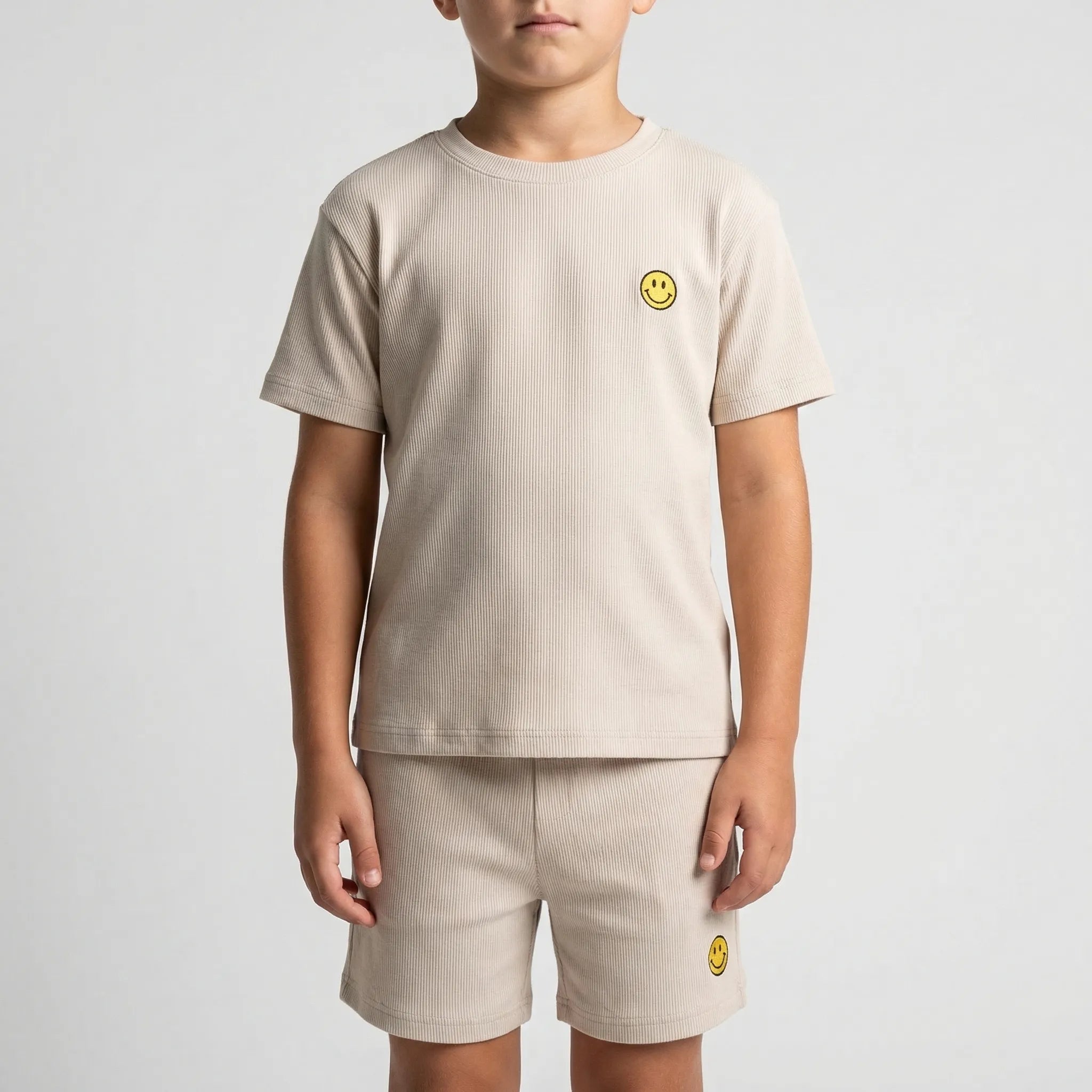 Kinder Sommer Kurzarm Shorts Set leicht atmungsaktiv