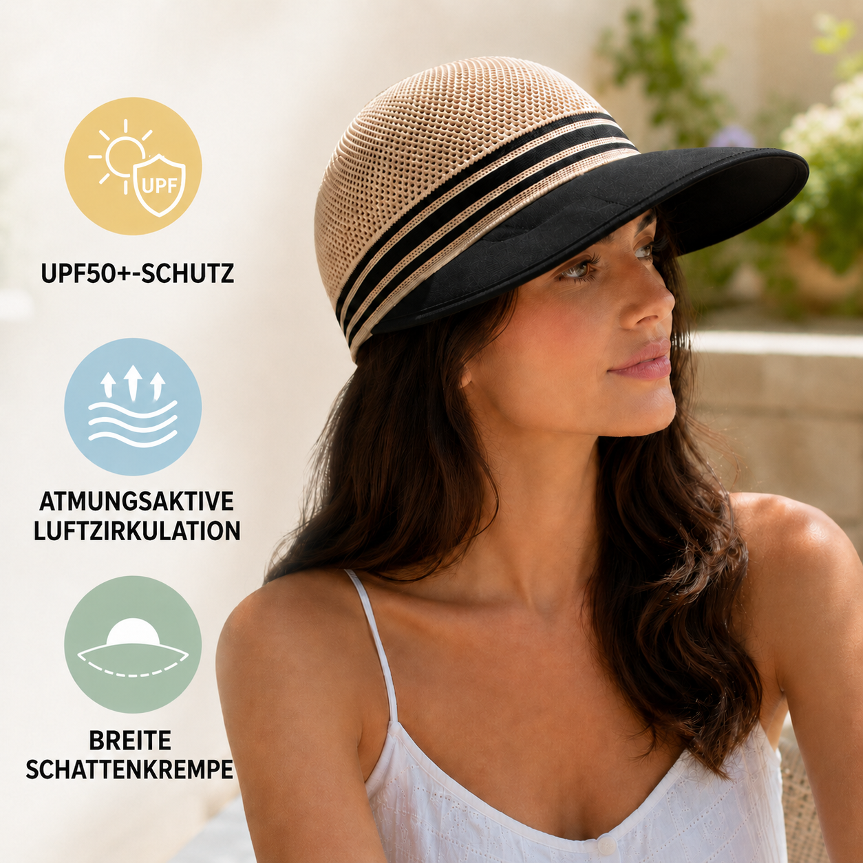 Nordspur | Breezora Breitrandiger Sommerhut