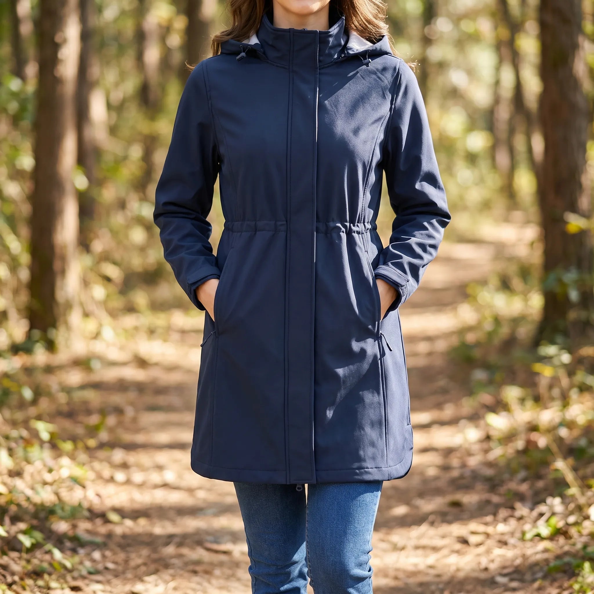 Nordspur | Breezya Lange Gefütterte Damen-Softshelljacke