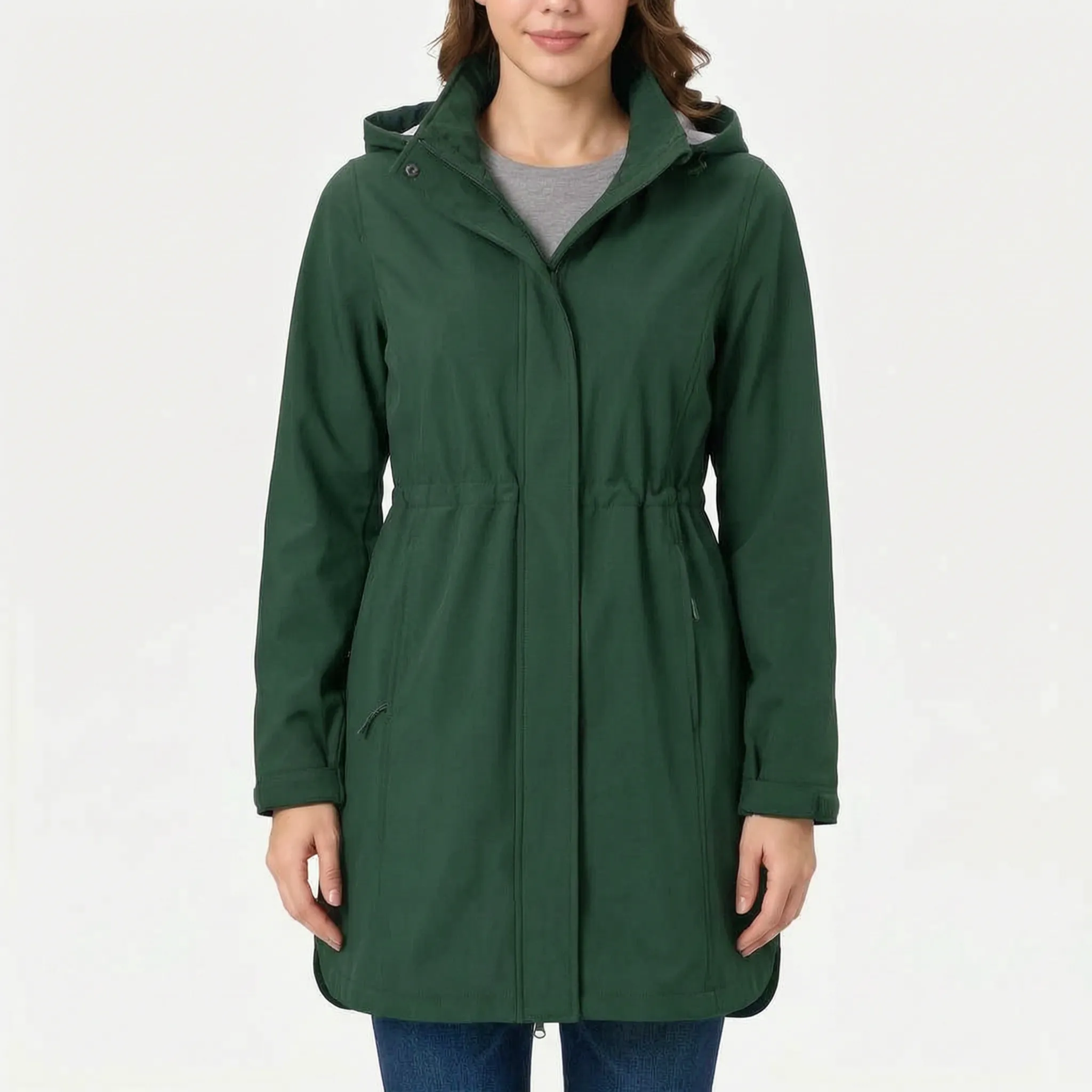 Nordspur | Breezya Lange Gefütterte Damen-Softshelljacke