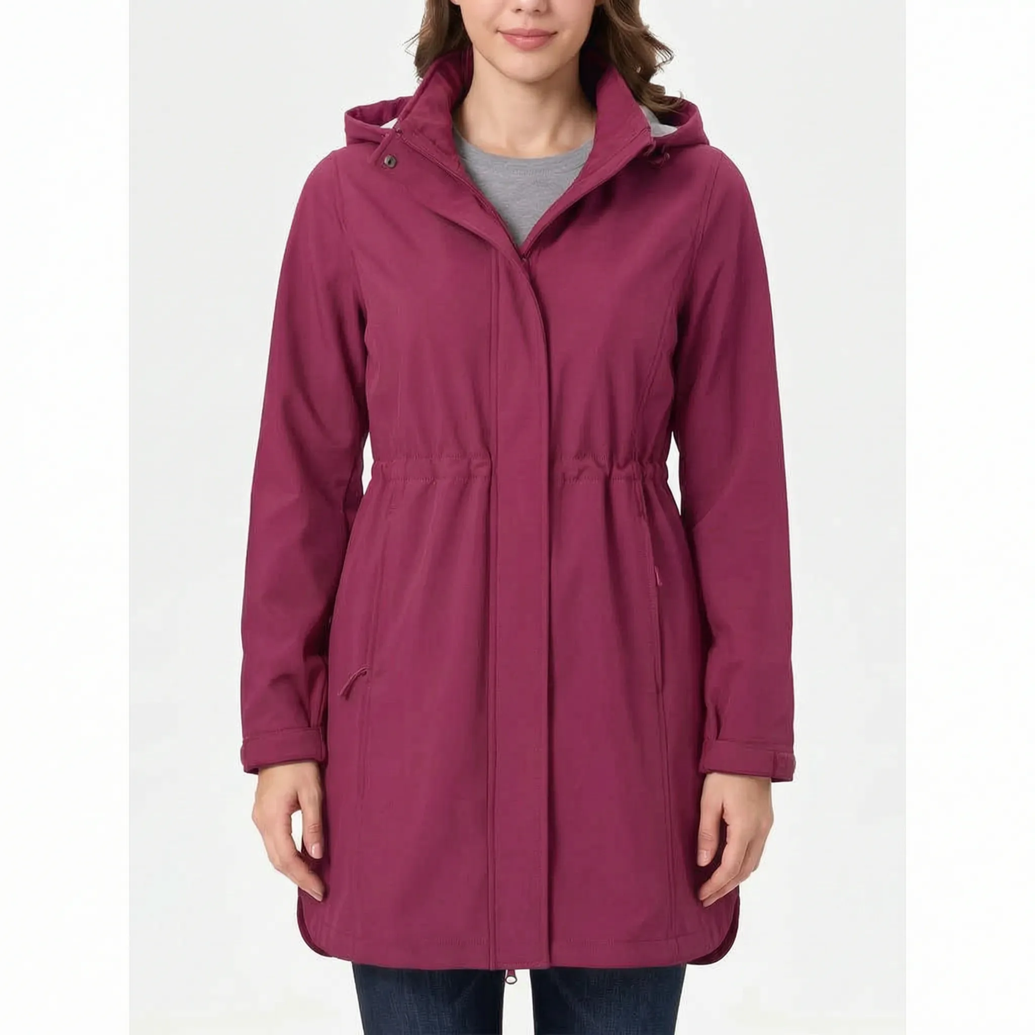 Nordspur | Breezya Lange Gefütterte Damen-Softshelljacke