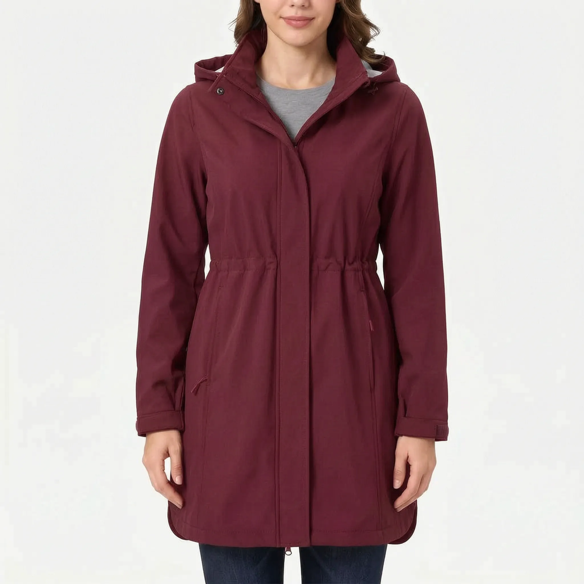 Nordspur | Breezya Lange Gefütterte Damen-Softshelljacke