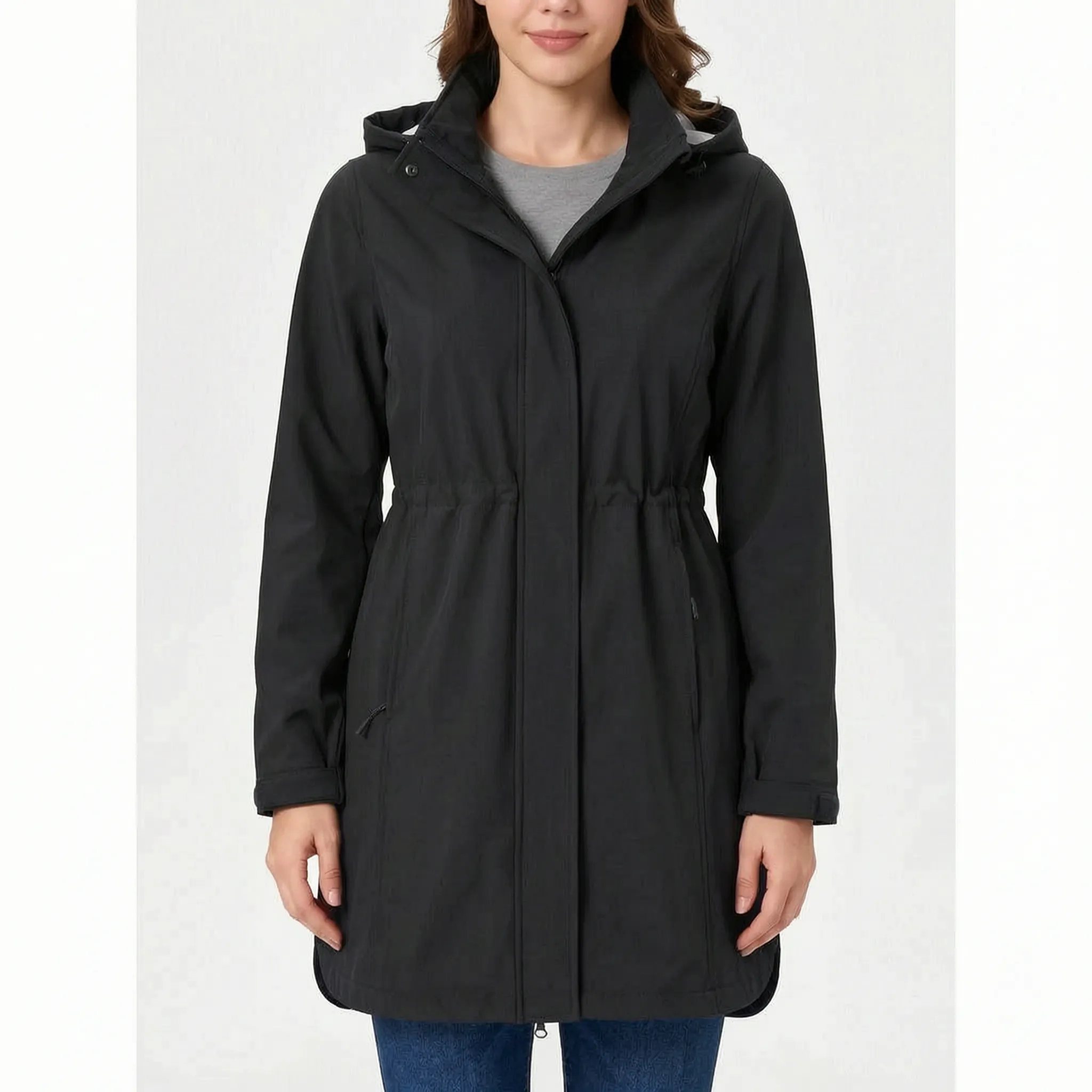 Nordspur | Breezya Lange Gefütterte Damen-Softshelljacke