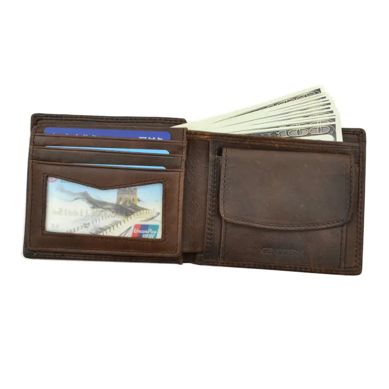 Nordspur | Brekson Bi Fold Vintage Wallet