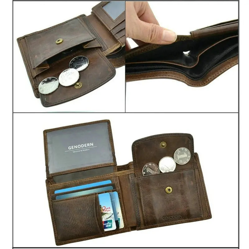 Nordspur | Brekson Bi Fold Vintage Wallet