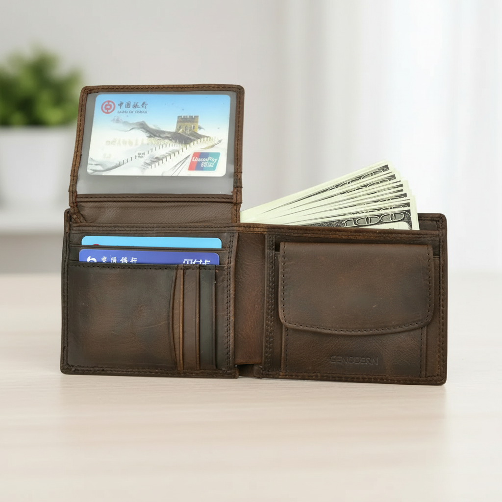 Nordspur | Brekson Bi Fold Vintage Wallet