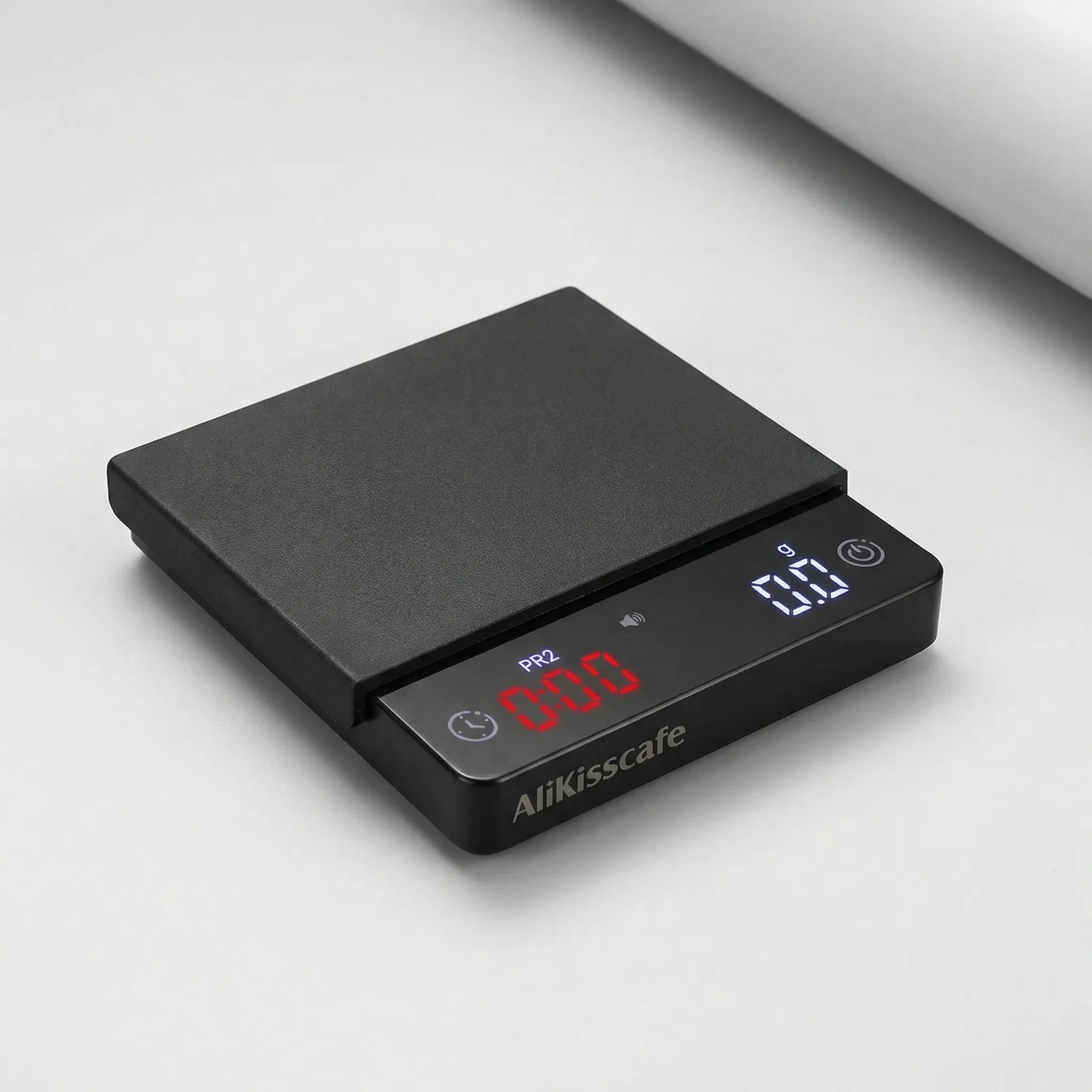 Digitale Espresso-Waage mit Timer und USB-Akkuladung