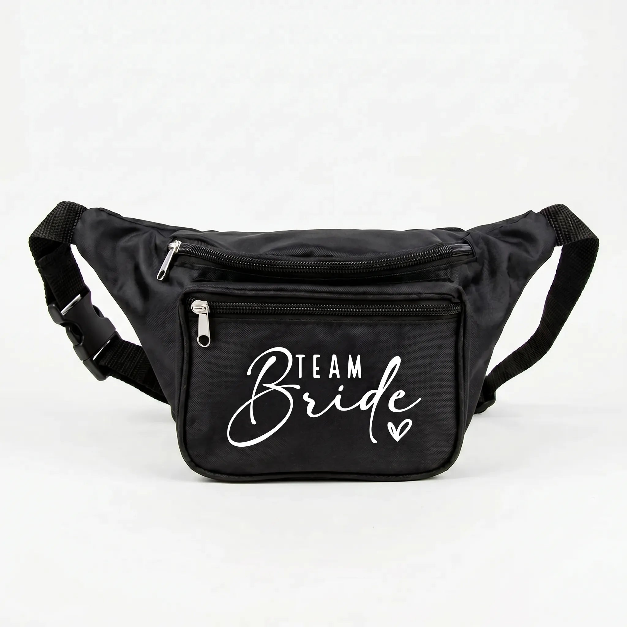 Braut-Gürteltasche mit verstellbarem Schultergurt und Script-Aufdruck