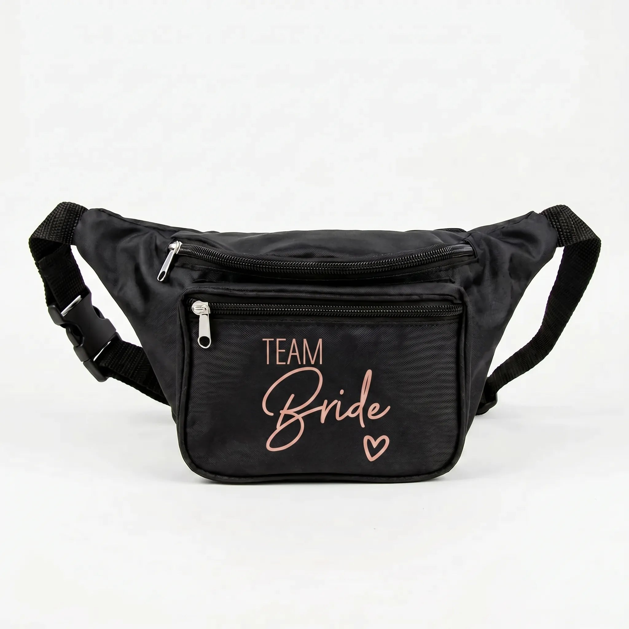 Braut-Gürteltasche mit verstellbarem Schultergurt und Script-Aufdruck