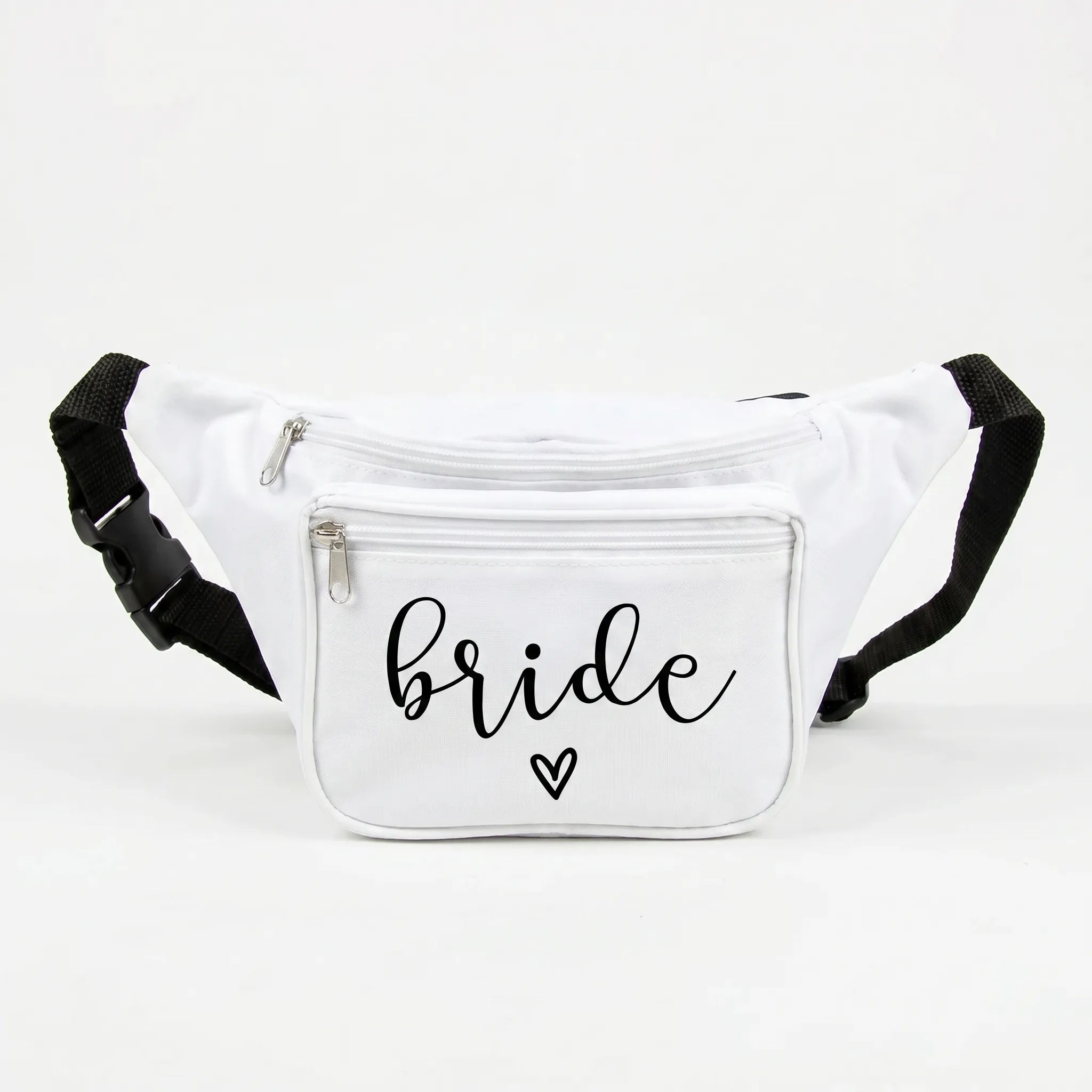 Braut-Gürteltasche mit verstellbarem Schultergurt und Script-Aufdruck