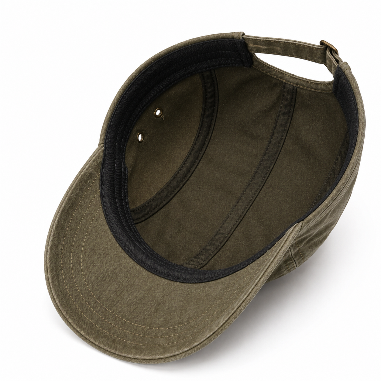 Nordspur | Brimfeld Flache Militär-Sonnenkappe