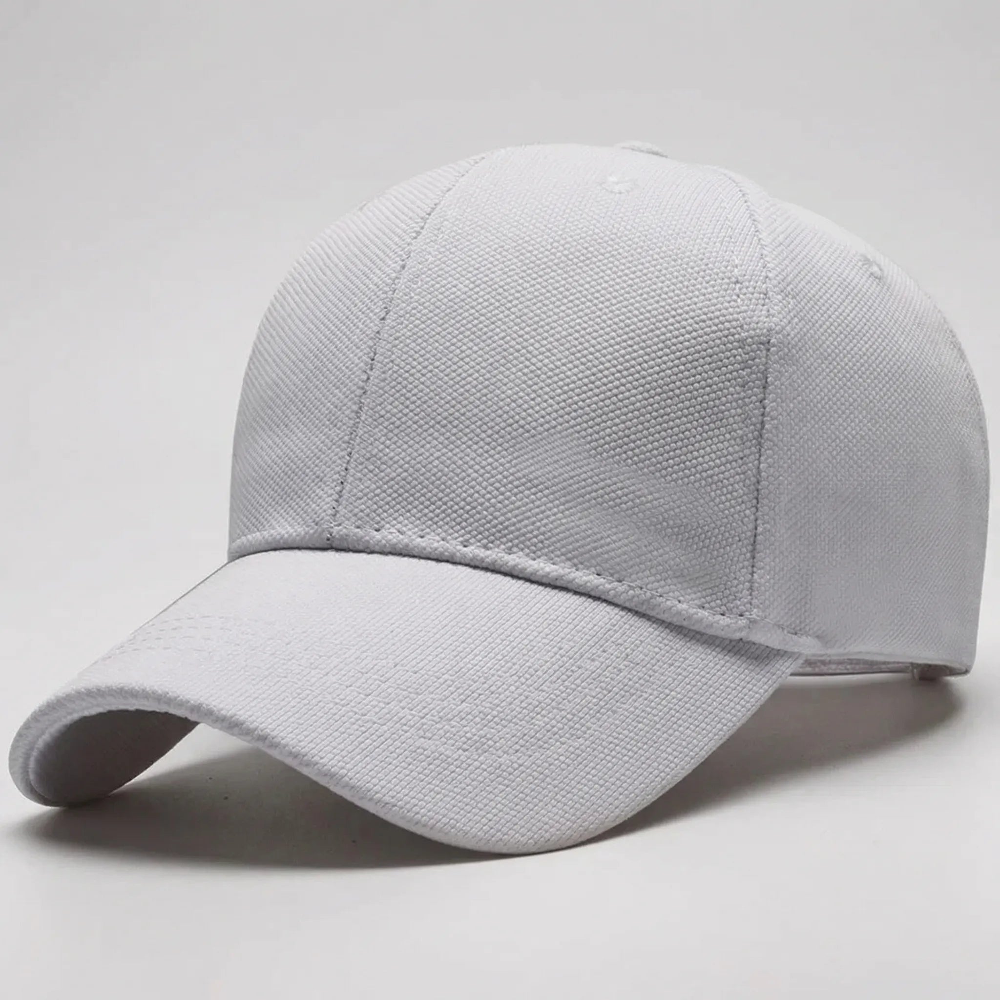 Minimalistische Baseballkappe verstellbar mit flachem Visier für den Alltag