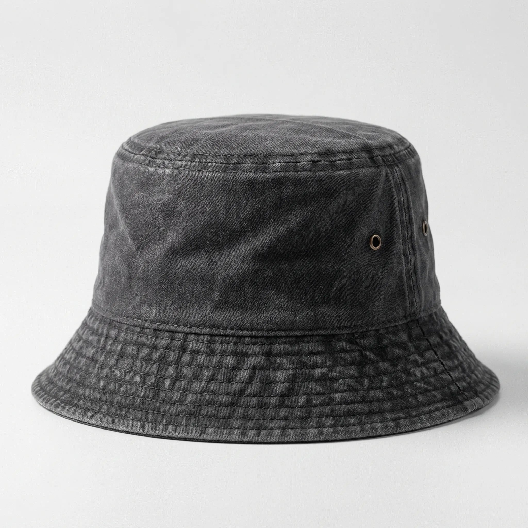 Unisex Bucket-Hut breite Krempe Sonnenschutz packbar Baumwolle