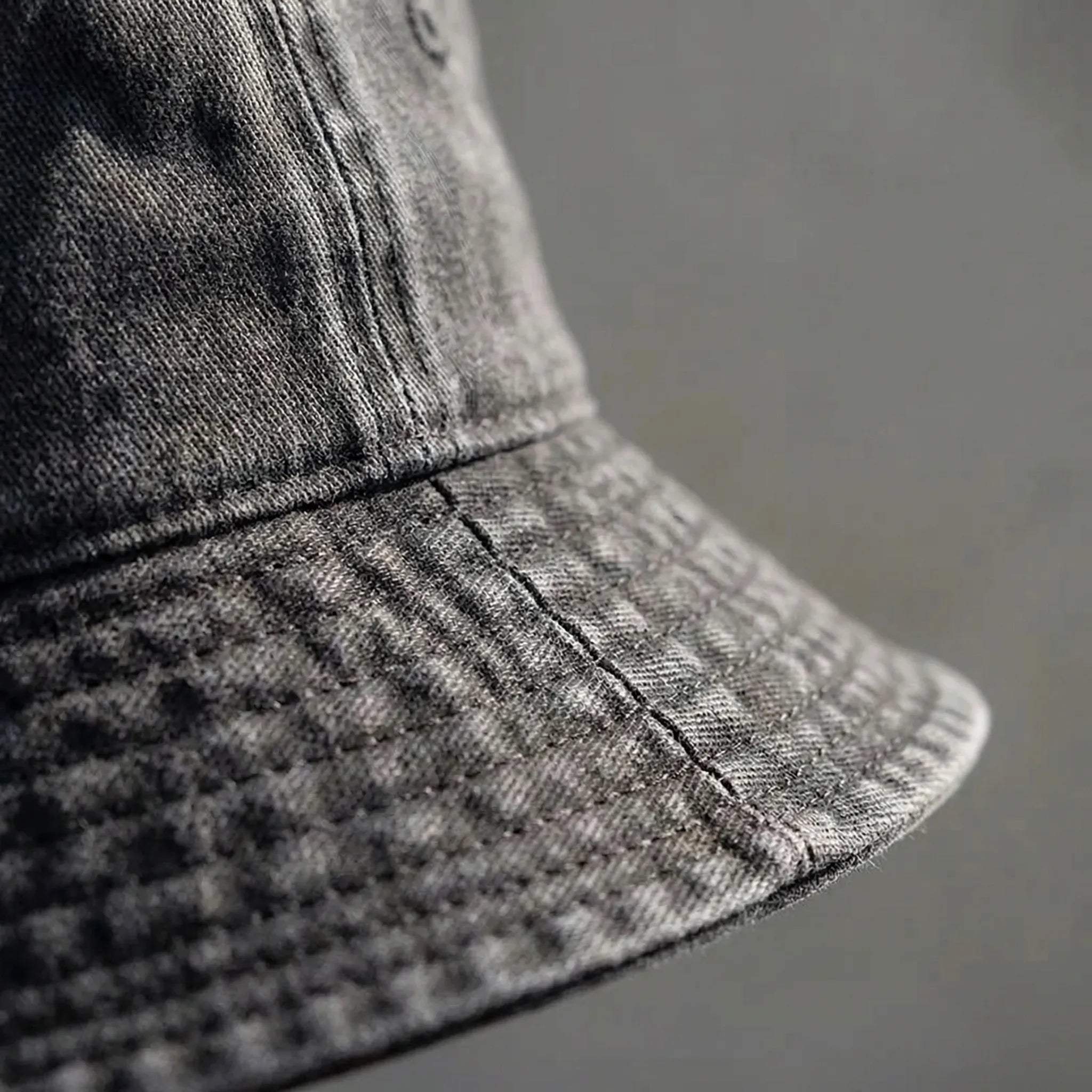Unisex Bucket-Hut breite Krempe Sonnenschutz packbar Baumwolle