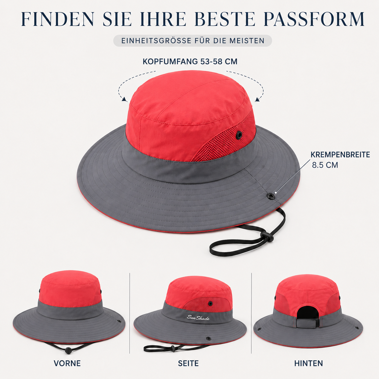 Nordspur | Brimora Breitkrempiger Eimer-Hut
