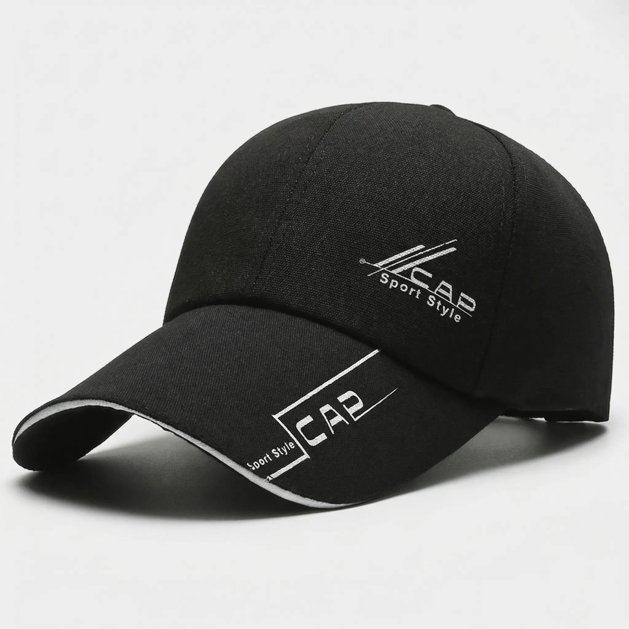 Baseballkappe mit langem Schirm für Outdoor-Aktivitäten und Sonnenschutz