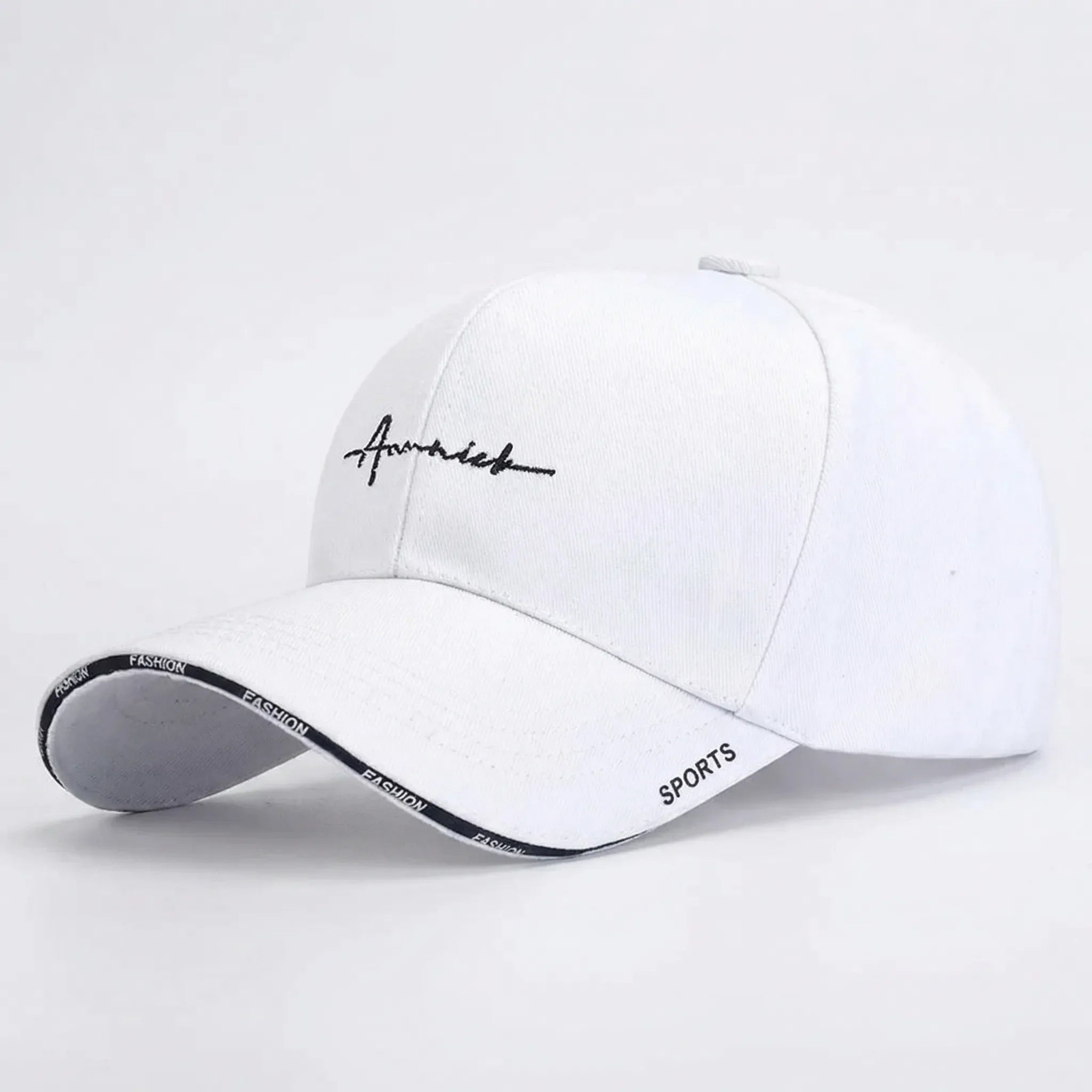 Damen Baseballkappe mit gesticktem Schriftzug und verstellbarem Riemen