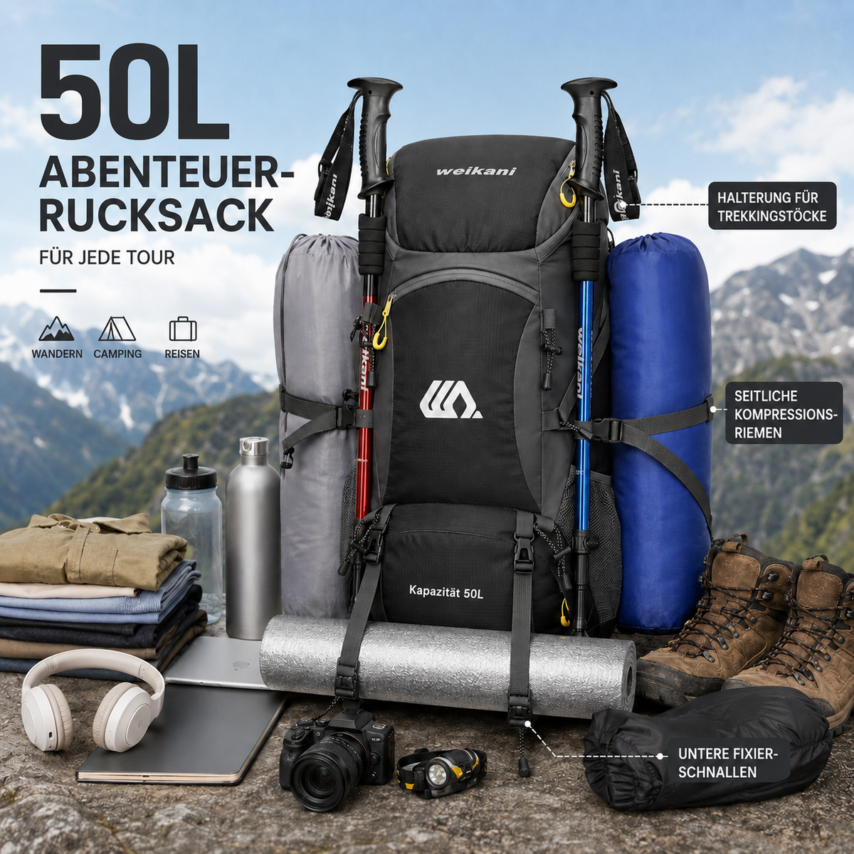 Nordspur | Cairnfold Trail Rucksack