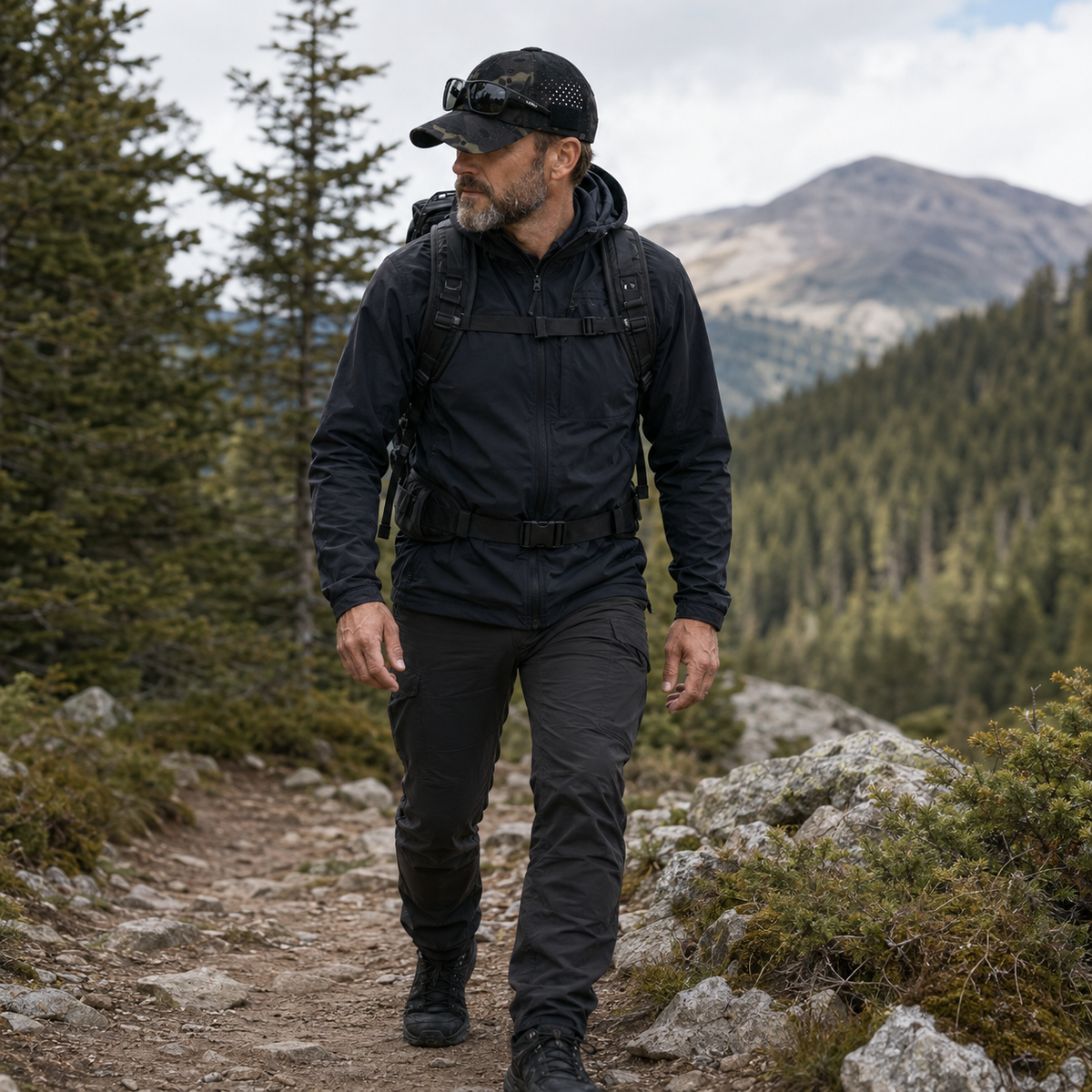 Nordspur | Camoflekt Verstellbare Baseballkappe mit Camouflage-Muster