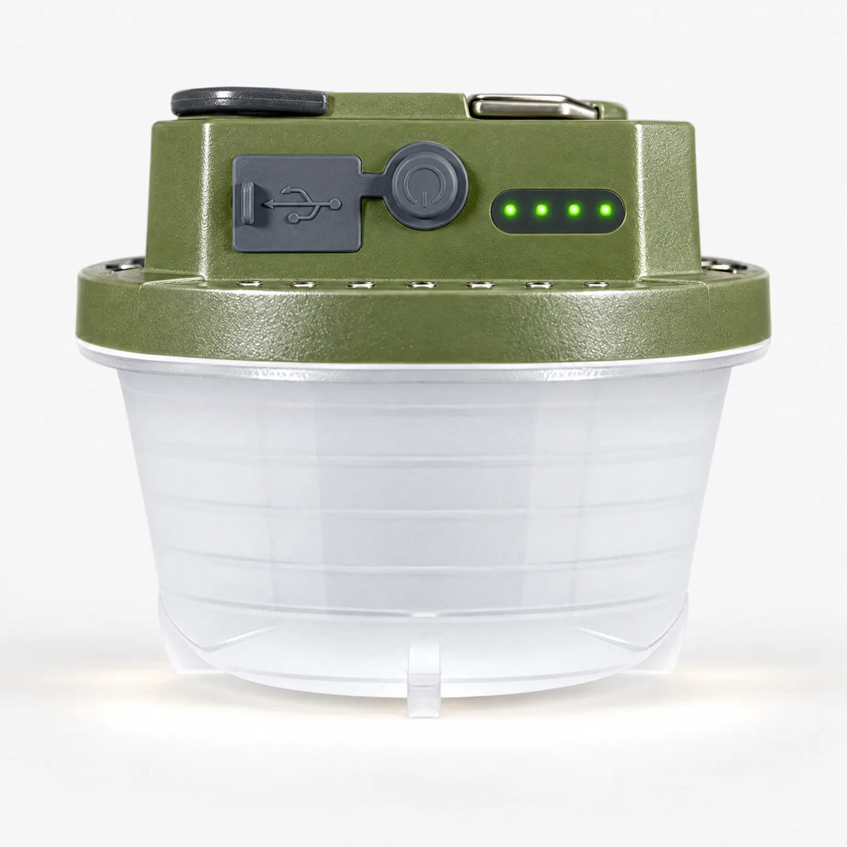 Aufladbare Campinglaterne mit LED-Licht und magnetischer Befestigung