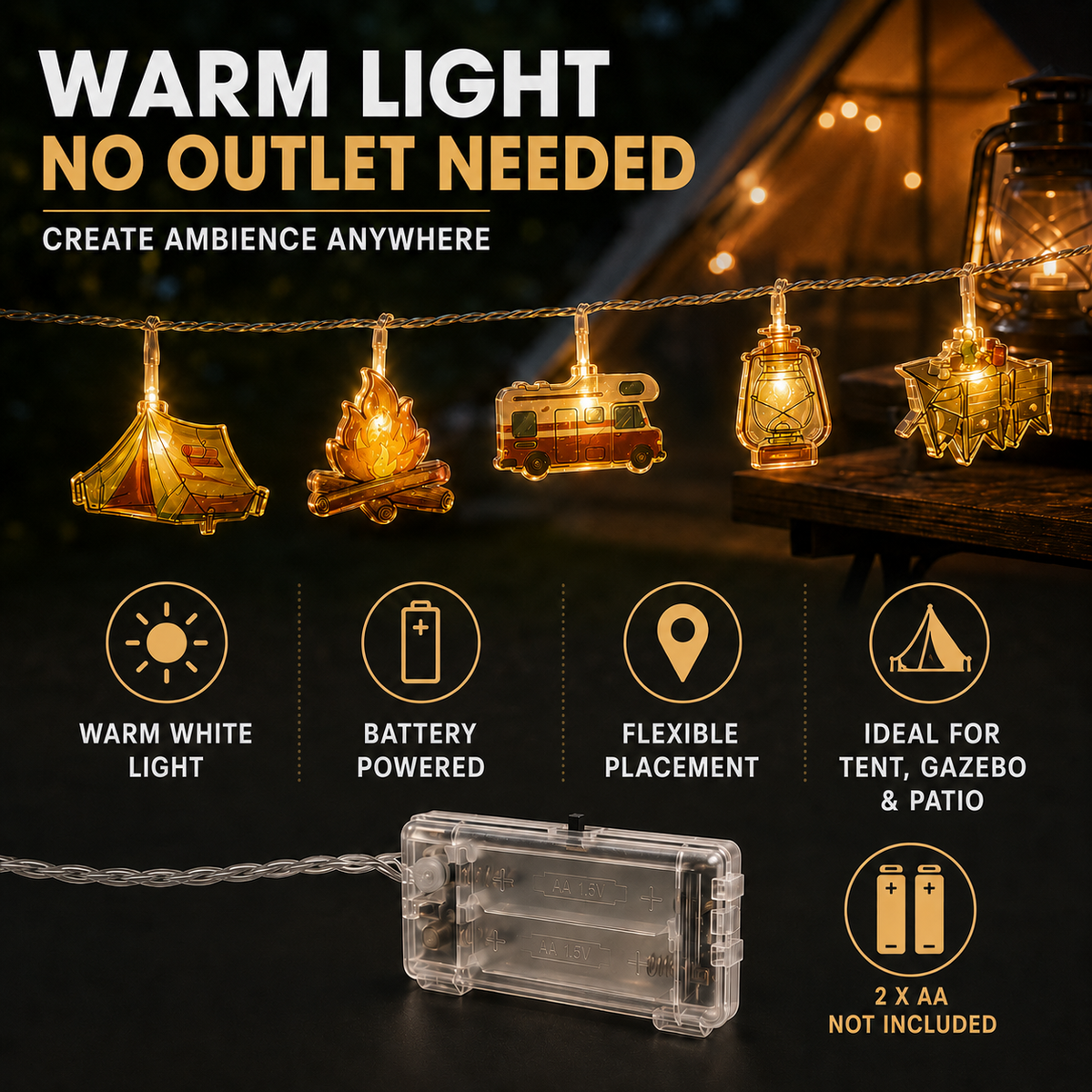 Nordspur | CampGlow Lichterketten