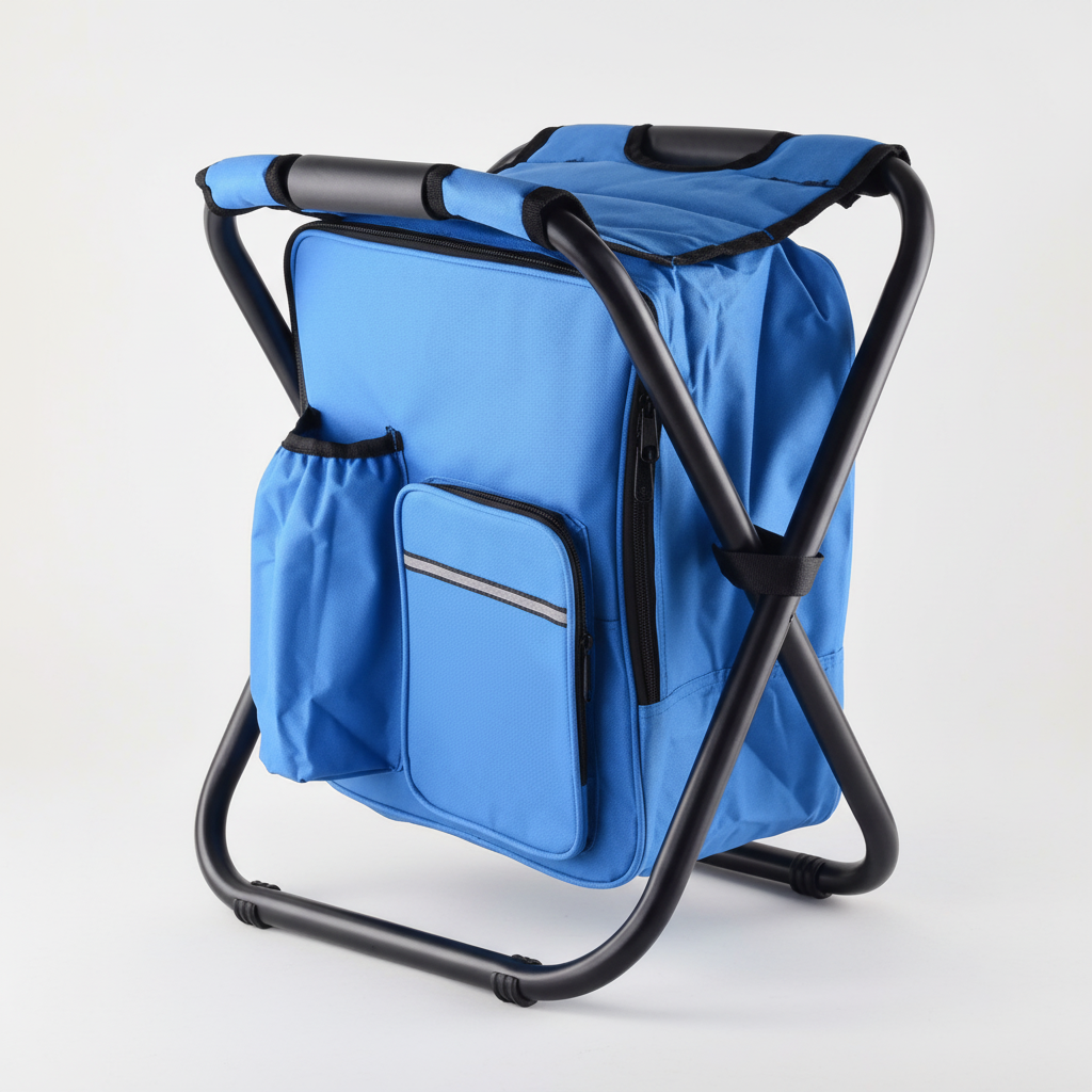 Rucksack-Kühler-Stuhl mit Klappbeinen Outdoor Camping
