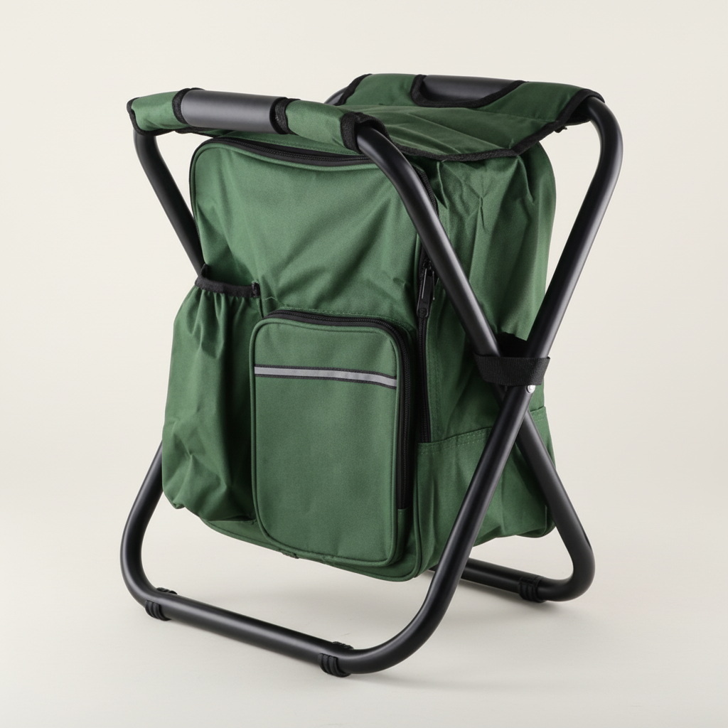 Rucksack-Kühler-Stuhl mit Klappbeinen Outdoor Camping