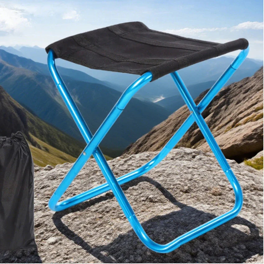 Klappbarer Campinghocker ultraleicht tragbar für Outdoor-Aktivitäten