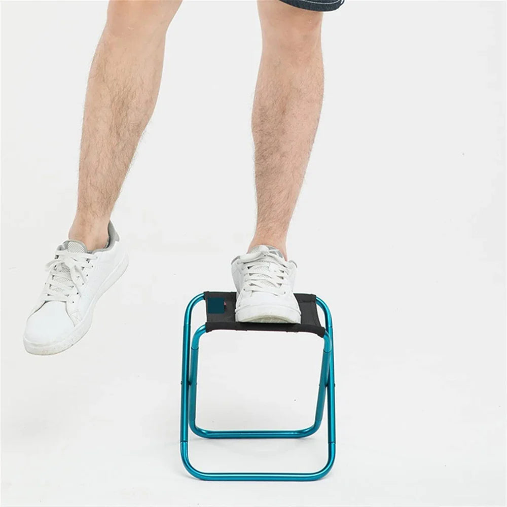 Klappbarer Campinghocker ultraleicht tragbar für Outdoor-Aktivitäten