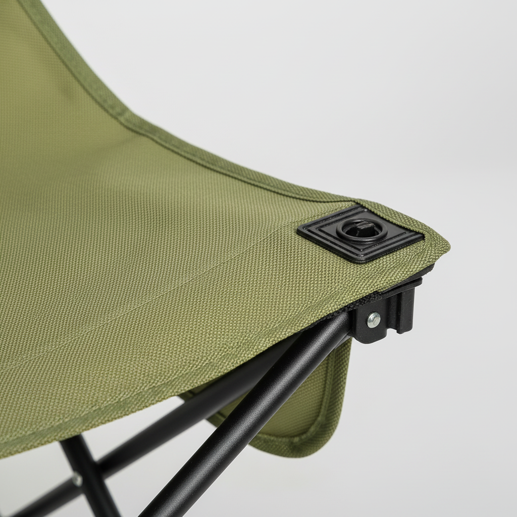 Übergroßer Klappsessel mit verstellbarem Sonnendach für Camping