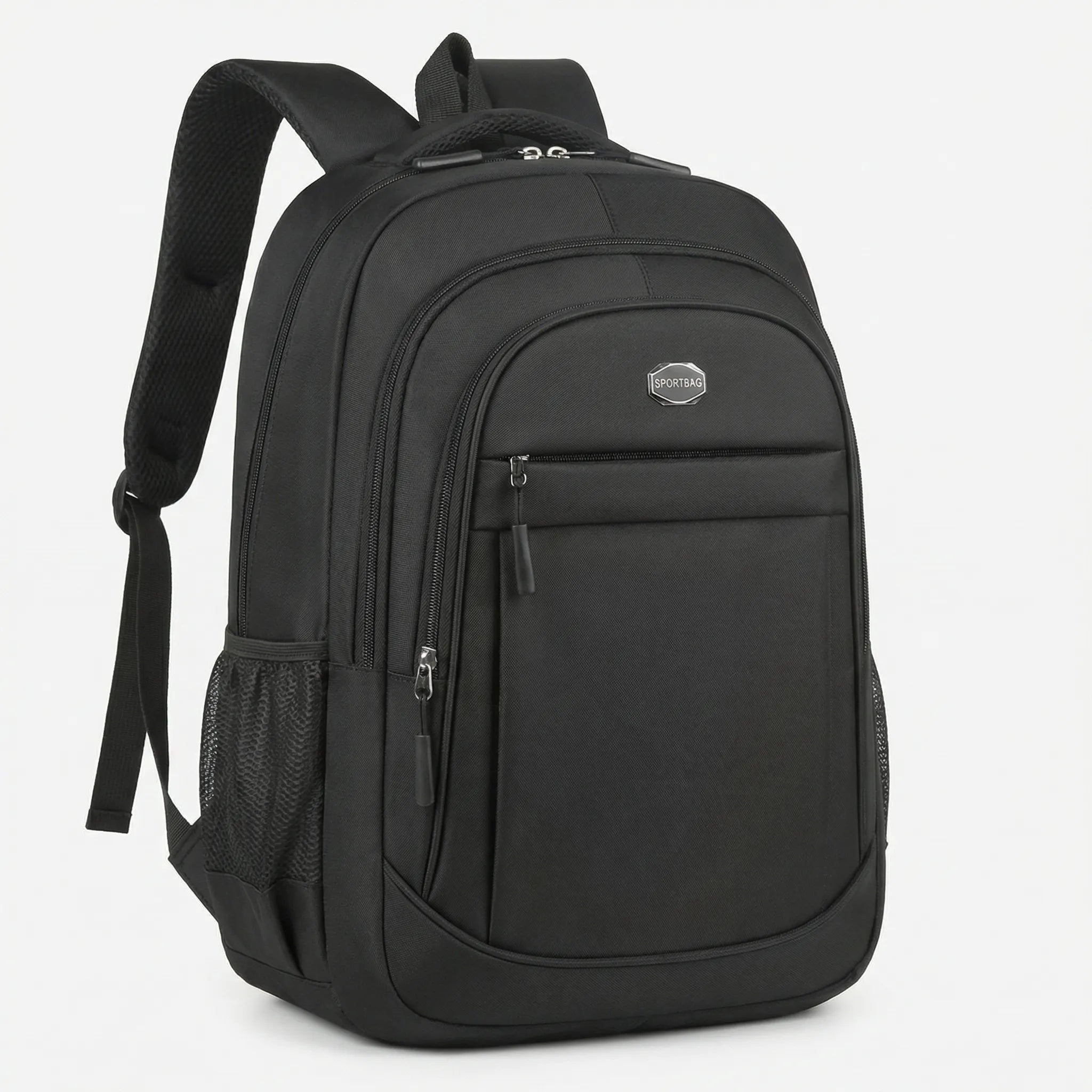 Großvolumiger Mehrkammer-Rucksack mit gepolsterten Schultergurten