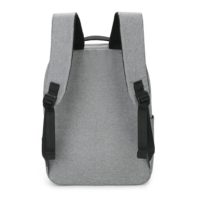 Laptop-Rucksack mit Mehrkammer-Reißverschlussfächern und USB-Ladeanschluss