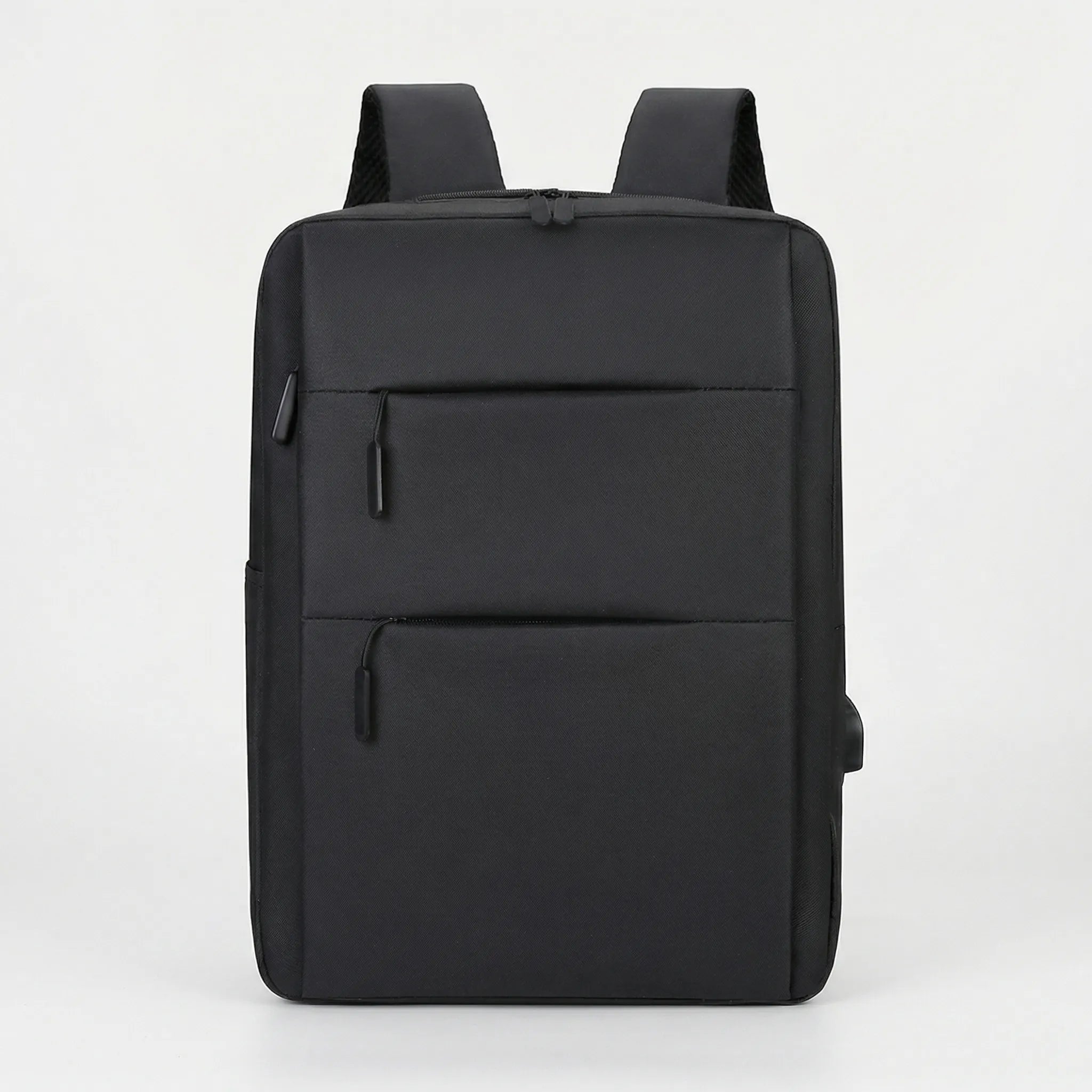 Laptop-Rucksack mit Mehrkammer-Reißverschlussfächern und USB-Ladeanschluss