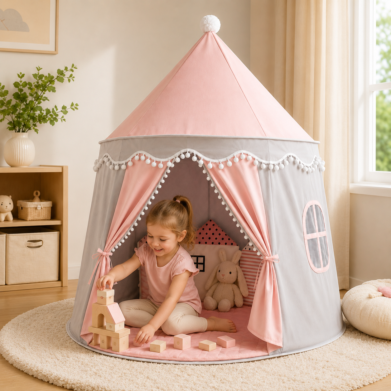 Nordspur | CastleNook Faltbares Kinder-Spielzelt
