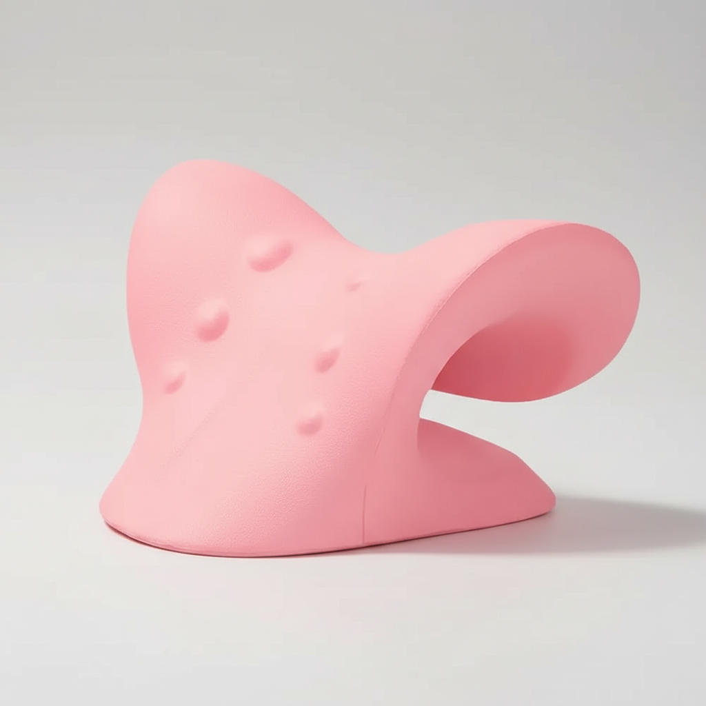Ergonomisches Nackenstützkissen mit Silikon-Gel für Nackenentlastung