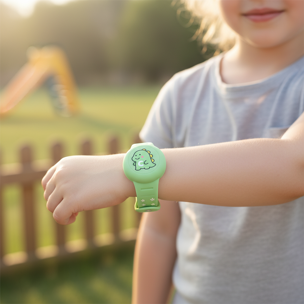 Kinder GPS-Armband Silikon für AirTag – robust und bequem