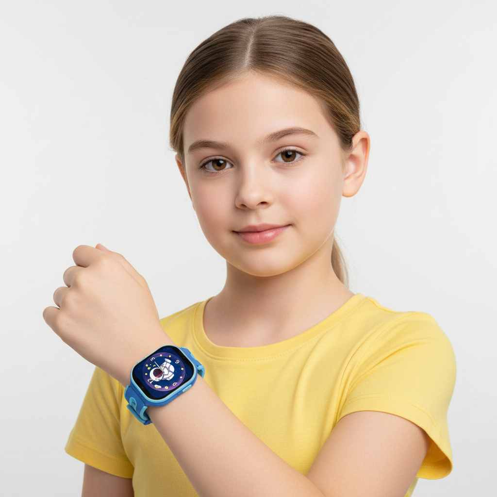 Kinder Smartwatch mit Kamera, Schrittzähler und Lernfunktionen