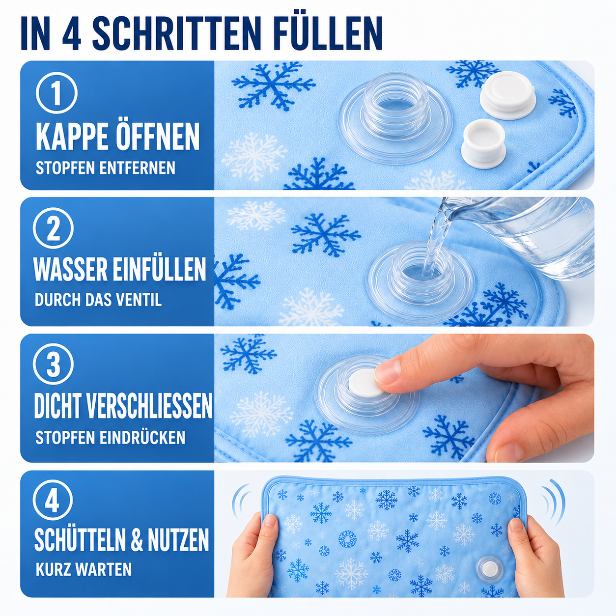 Nordspur | Chillova Wassergefüllte Haustier-Kühlmatte