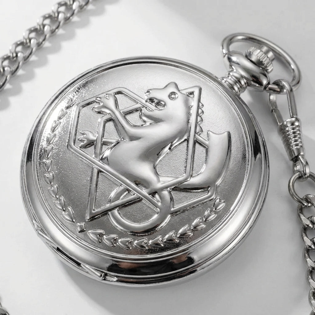 Taschenuhr Geschenkset mit Anhänger in Geschenkbox