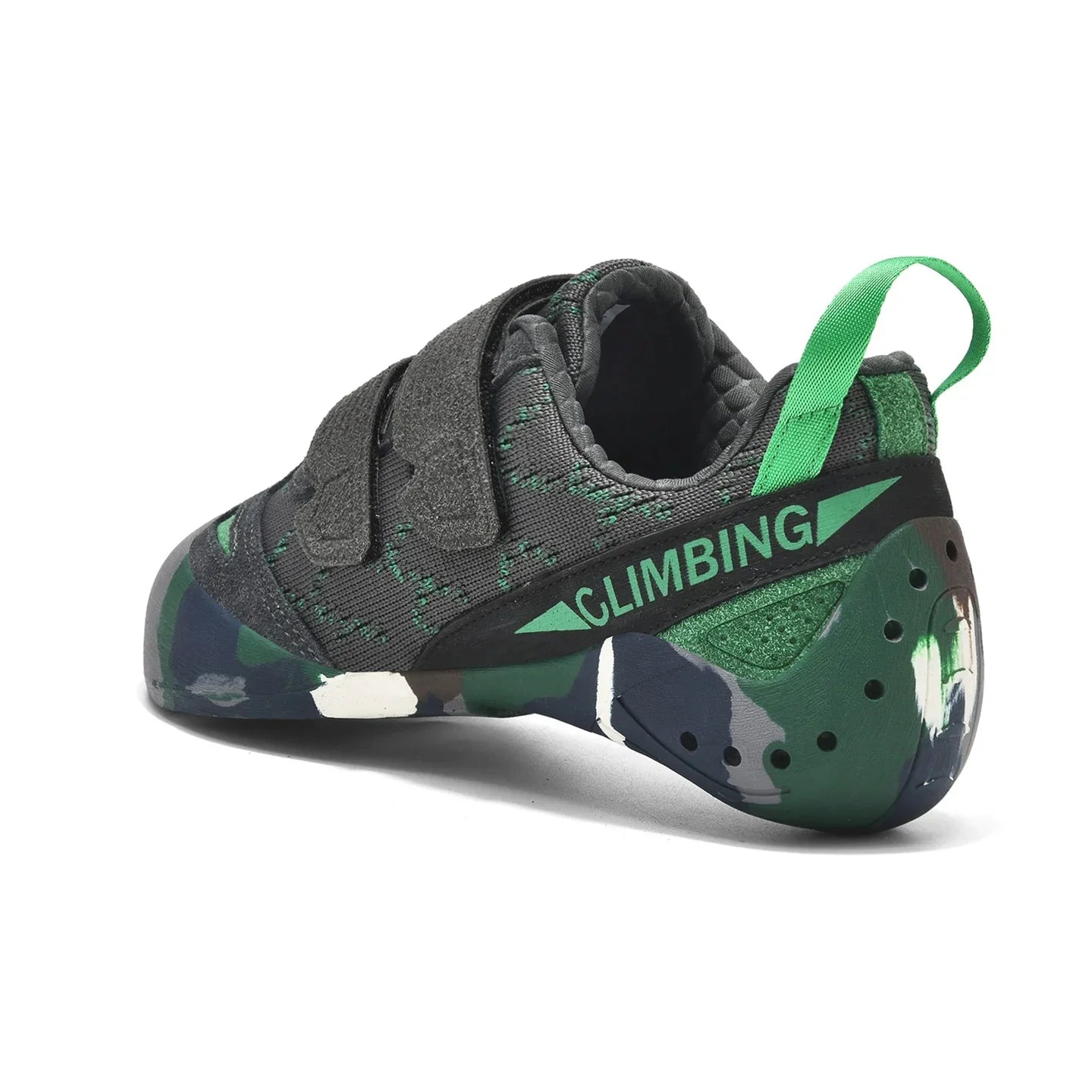 Boulderschuh mit Klettverschluss, atmungsaktiv, rutschfeste Sohle