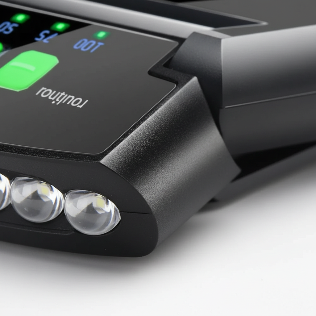 Wiederaufladbare LED-Clip-Kopflampe mit Sensorkontrolle freihändig
