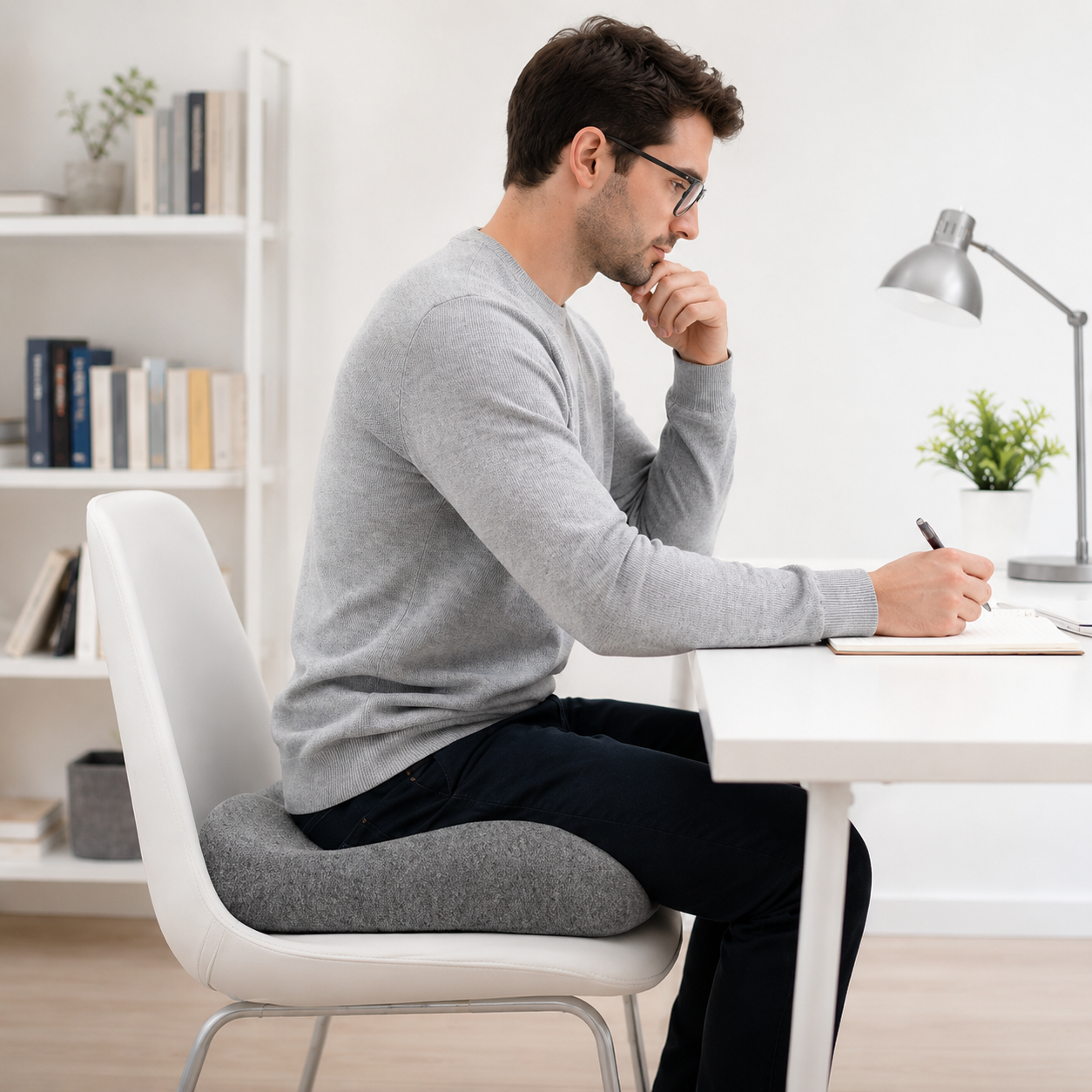 Nordspur | CoccySoothe Ergonomisches Sitzkissen mit Steißbeinstütze