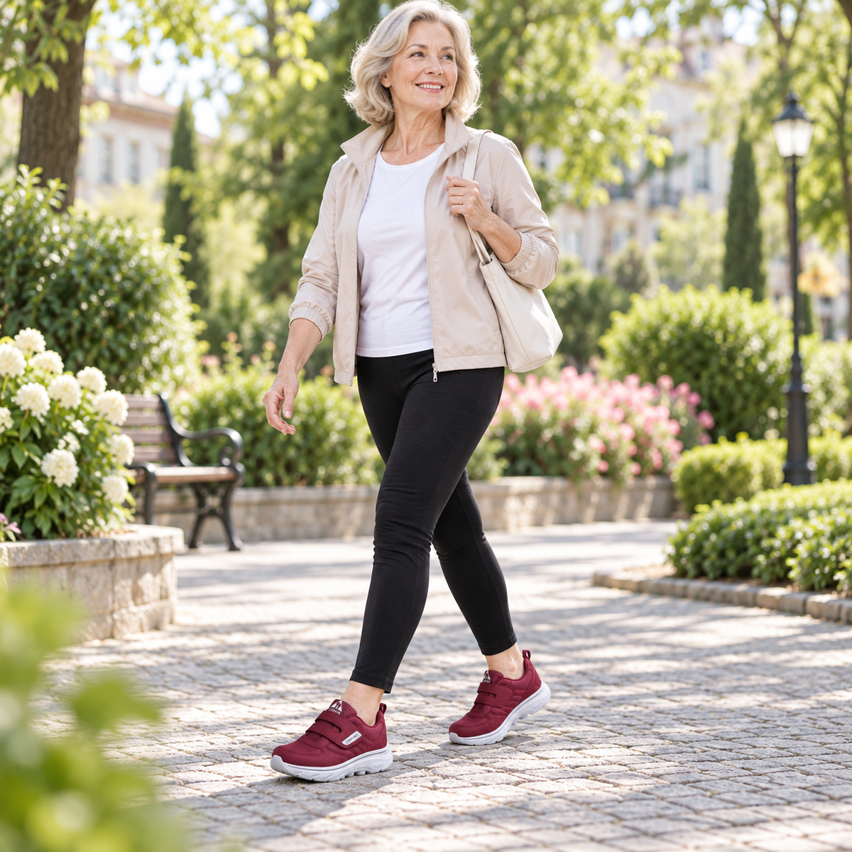Nordspur | Comfortrek Weitpassform-Verstellbarer Walkingschuh