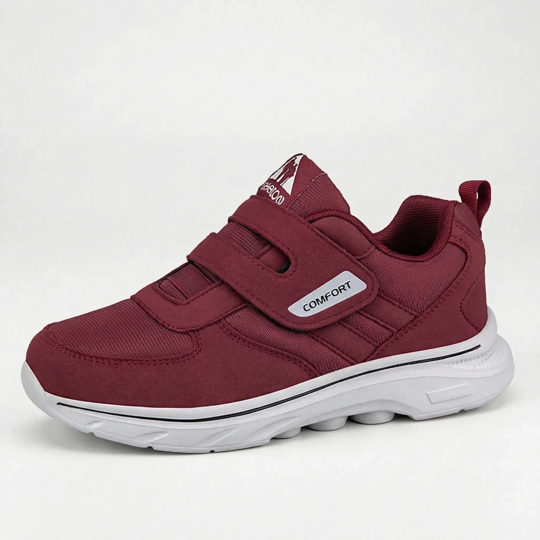 Weitpassform Walkingschuh mit Klettverschluss und gepolsterter Sohle