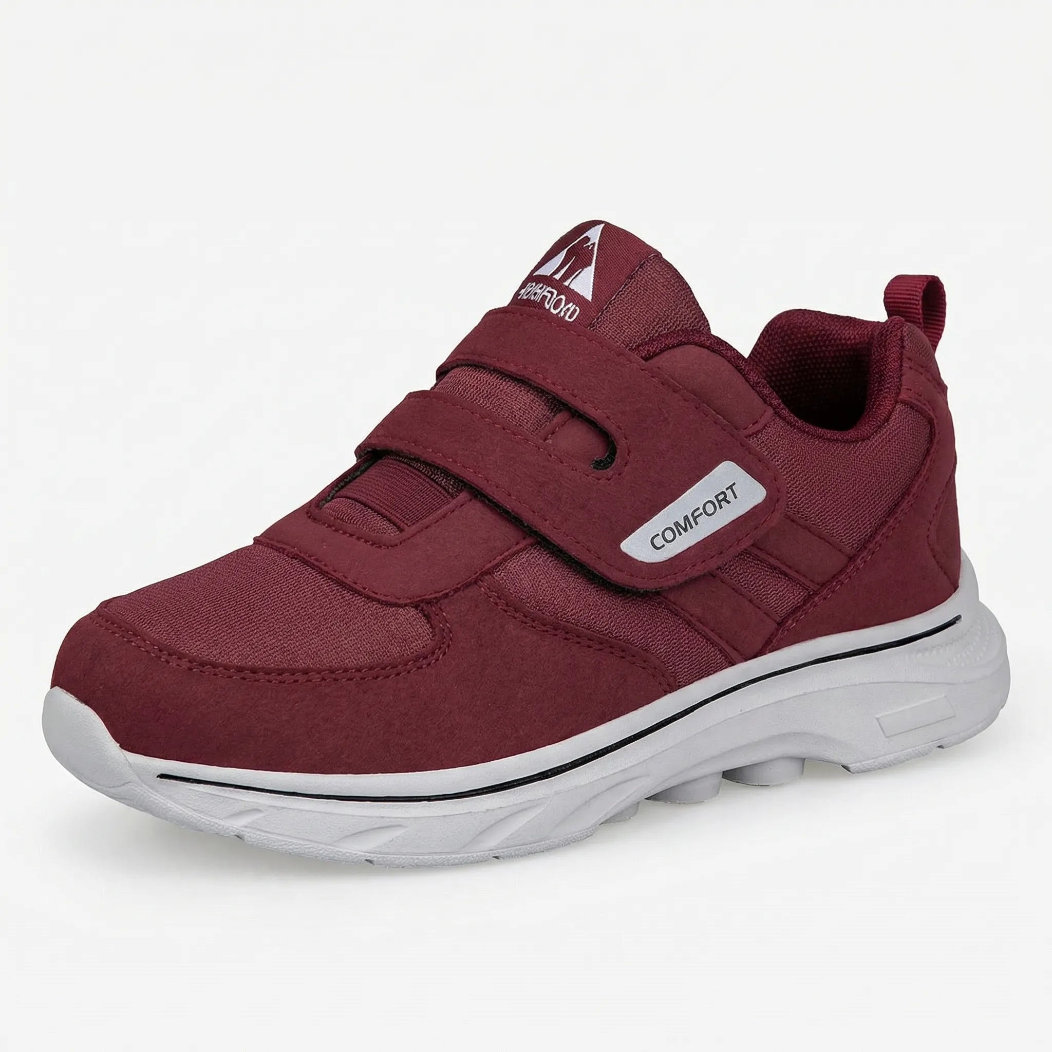 Weitpassform Walkingschuh mit Klettverschluss und gepolsterter Sohle