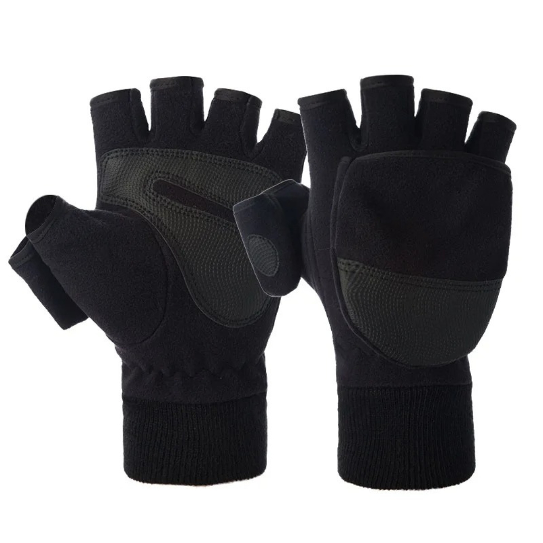 Winterhandschuhe umwandelbar mit Flipfunktion zu fingerlos windabweisend