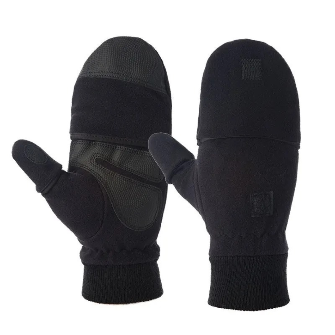 Winterhandschuhe umwandelbar mit Flipfunktion zu fingerlos windabweisend